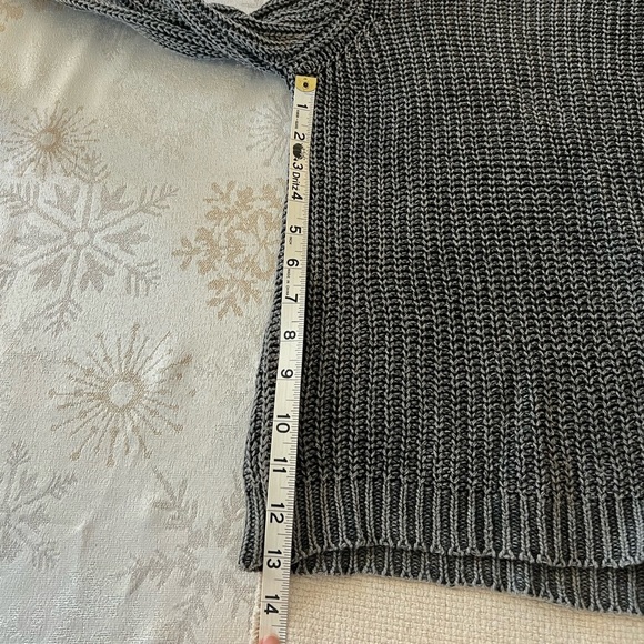 Washed Black Knit Sweater - Picture 4 of 5